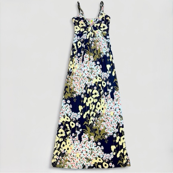 Free People Romantic Floral Maxi Goddess Dress (Almost Vintage 2008) Size XS - Picture 1 of 12